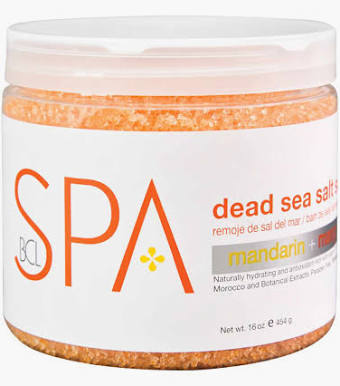 BCL SPA | DEAD SEA SALT SOAK | MANDARIN + MANGO - 16 OZ