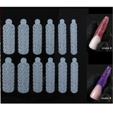 NAIL ART TOOL | 3D SILICON MOLD SLICES TOOLS
