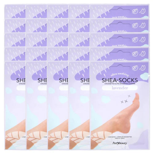 AVRY SOCK - LAVENDER 100PCS OF BOX