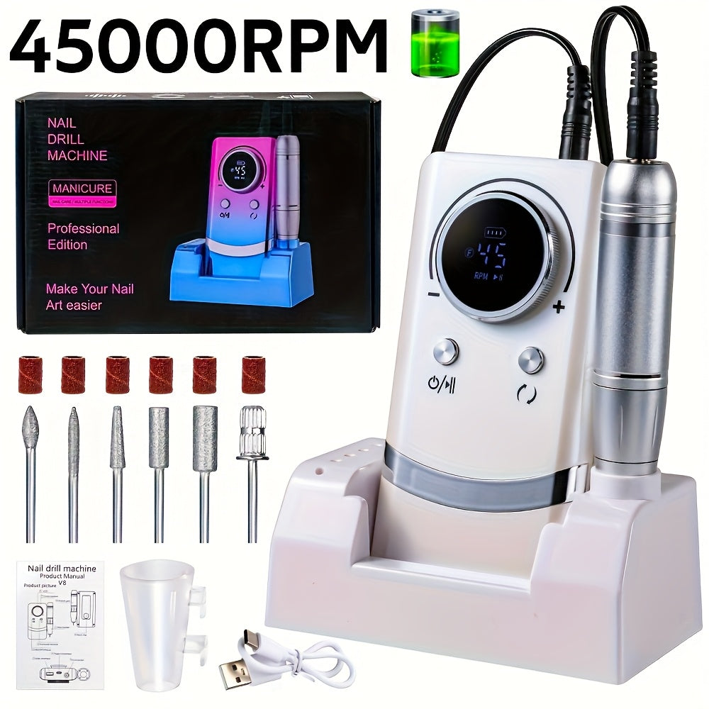 V8 NAIL DRILL MACHINE