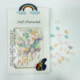 Valentine Nail Charm - Heart Velvet - Bag of 50pcs