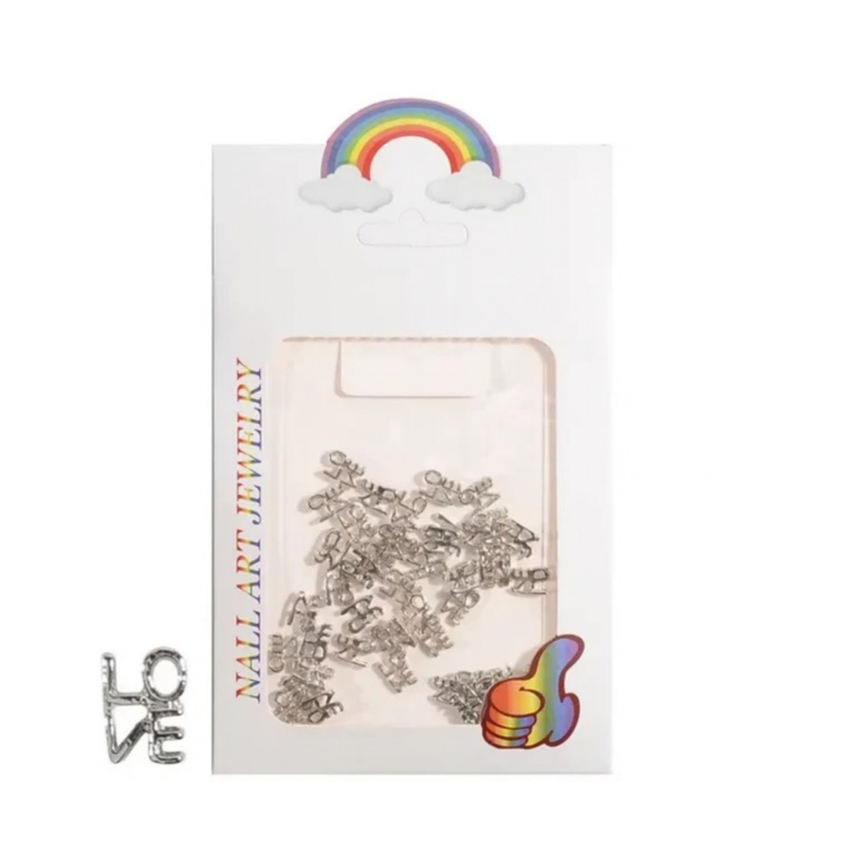 VALENTINE NAIL CHARM | LOVE