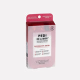 VOESH | PEDI IN A BOX | DELUXE - PEPPERMINT SWIRL