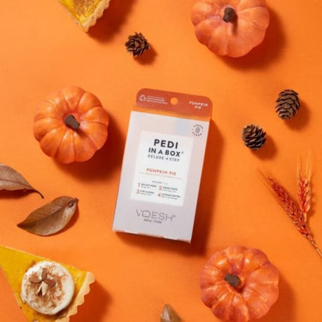 VOESH | PEDI IN A BOX | DELUXE - PUMPKIN SPICE