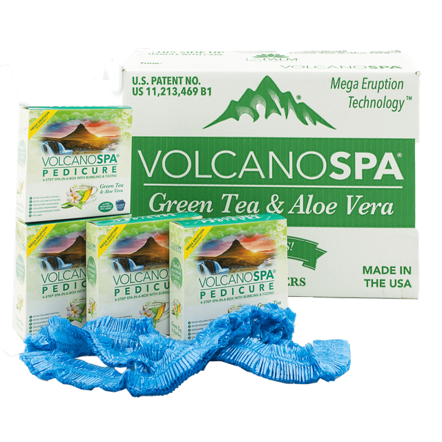 LAPALM | VOLCANOSPA | GREEN TEA & ALOE VERA - 36 per Case