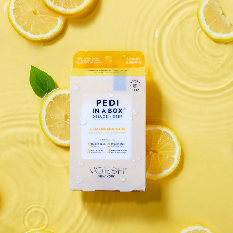 VOESH | PEDI IN A BOX | 4 STEP - LEMON QUENCH