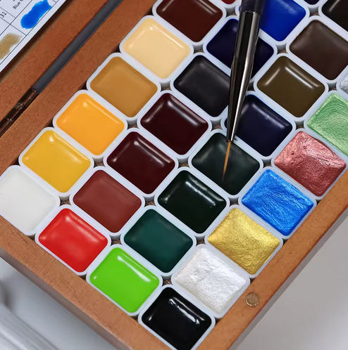 BELLALUX | WATER COLOR FOR NAIL - 36 COLORS