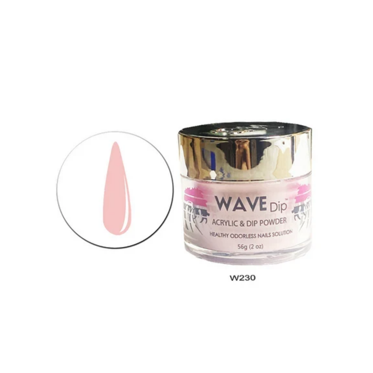 Wave - 4 in 1 - Acrylic & Dip Powder - W230