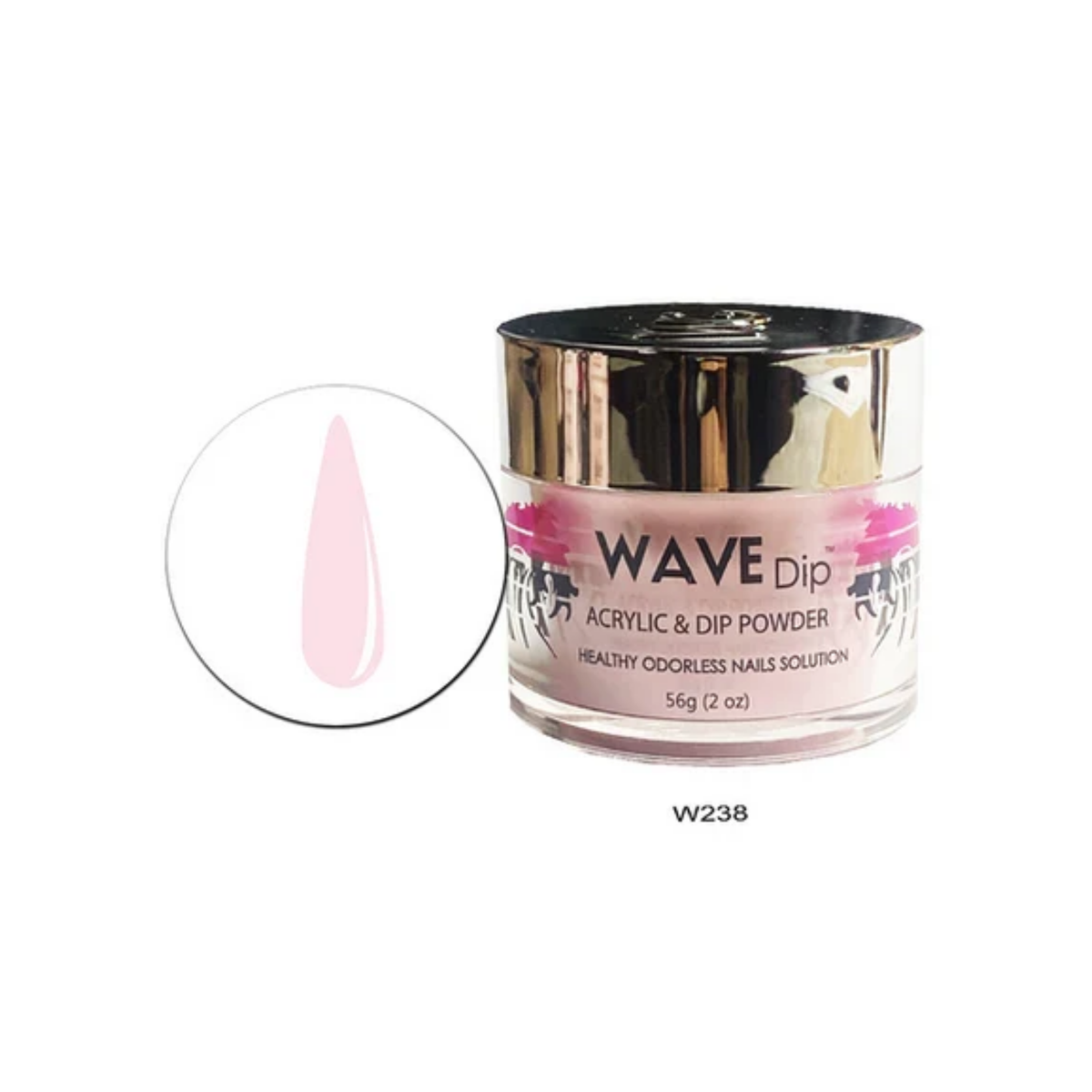 Wave - 4 in 1 - Acrylic & Dip Powder - W238