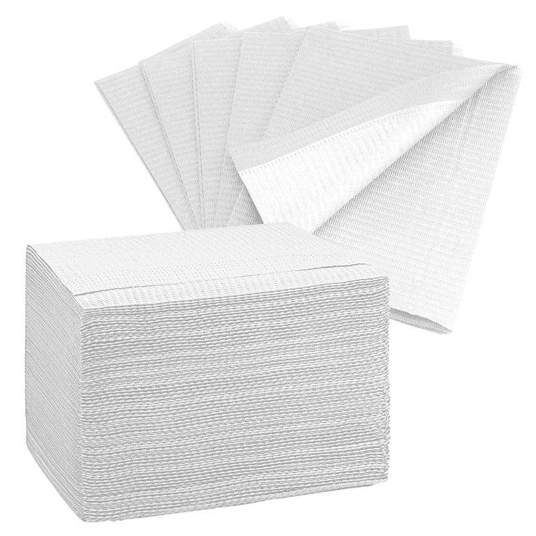 TABLE MAT | WATERPROOF PAPER FOR NAIL / DISPOSABLE DENTAL BIBS - 120pcs