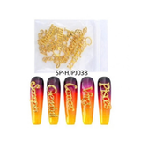 Zodiac Nail Charm - Gold