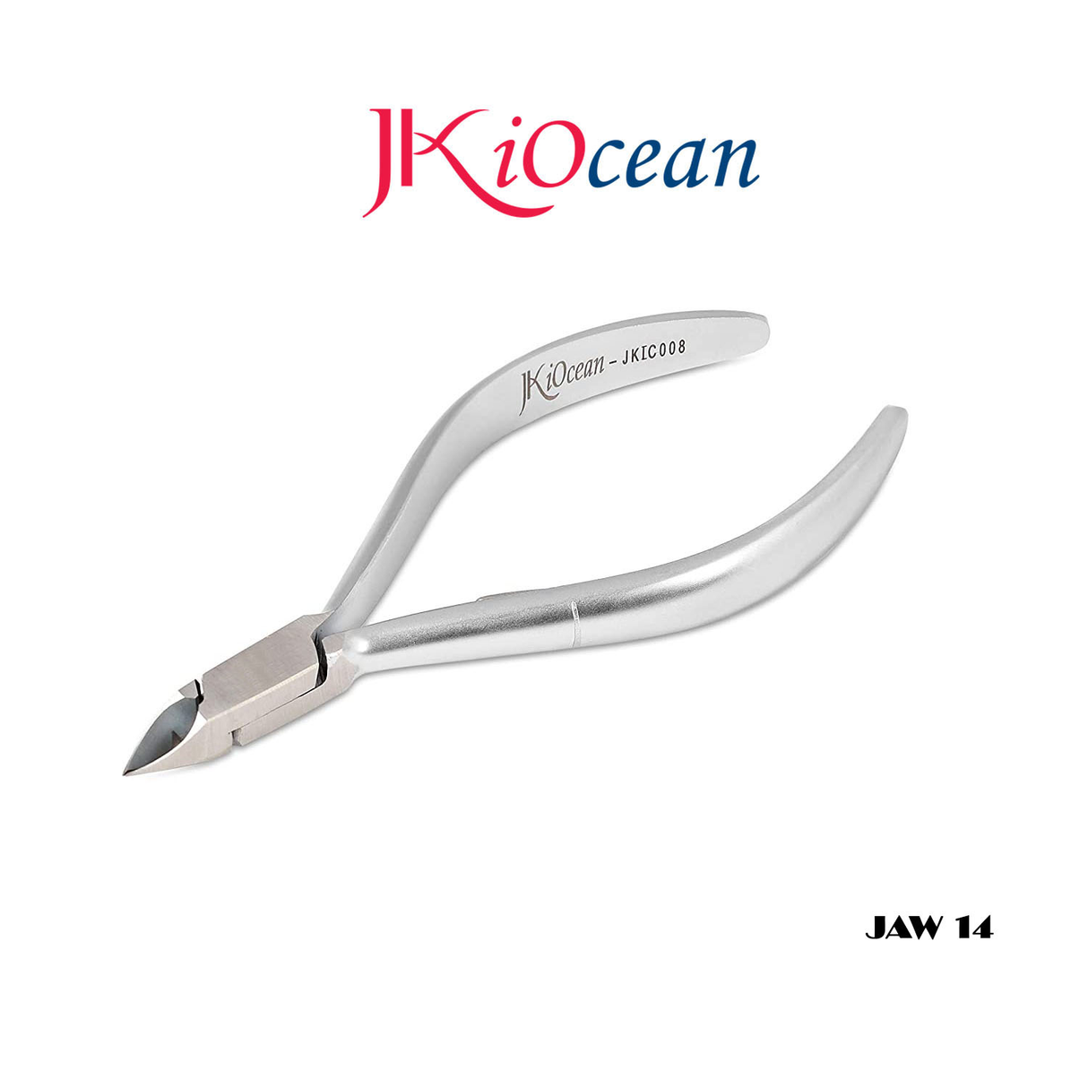 JKIOCEAN JKIC008 CUTICLE NIPPER - JAW 14 Single Square