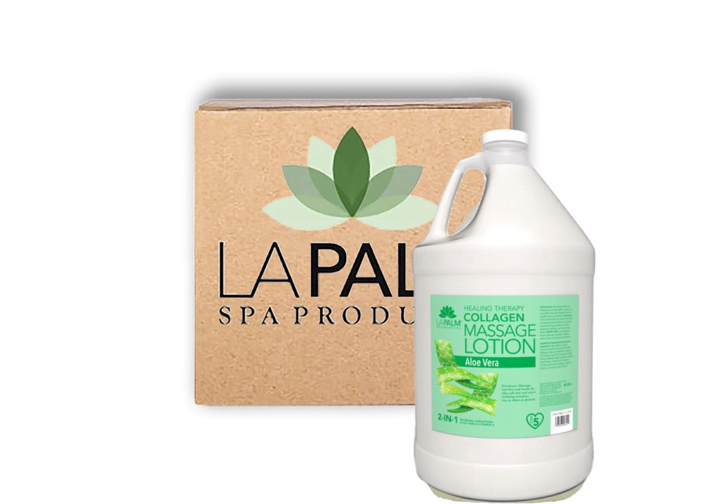 LAPALM | MASSAGE LOTION | ALOE VERA (Case of 4)