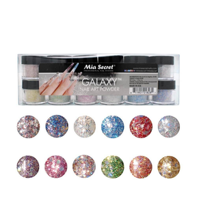 Mia Secret - Galaxy Nail Art Powder (1/4 oz) - 12 pcs