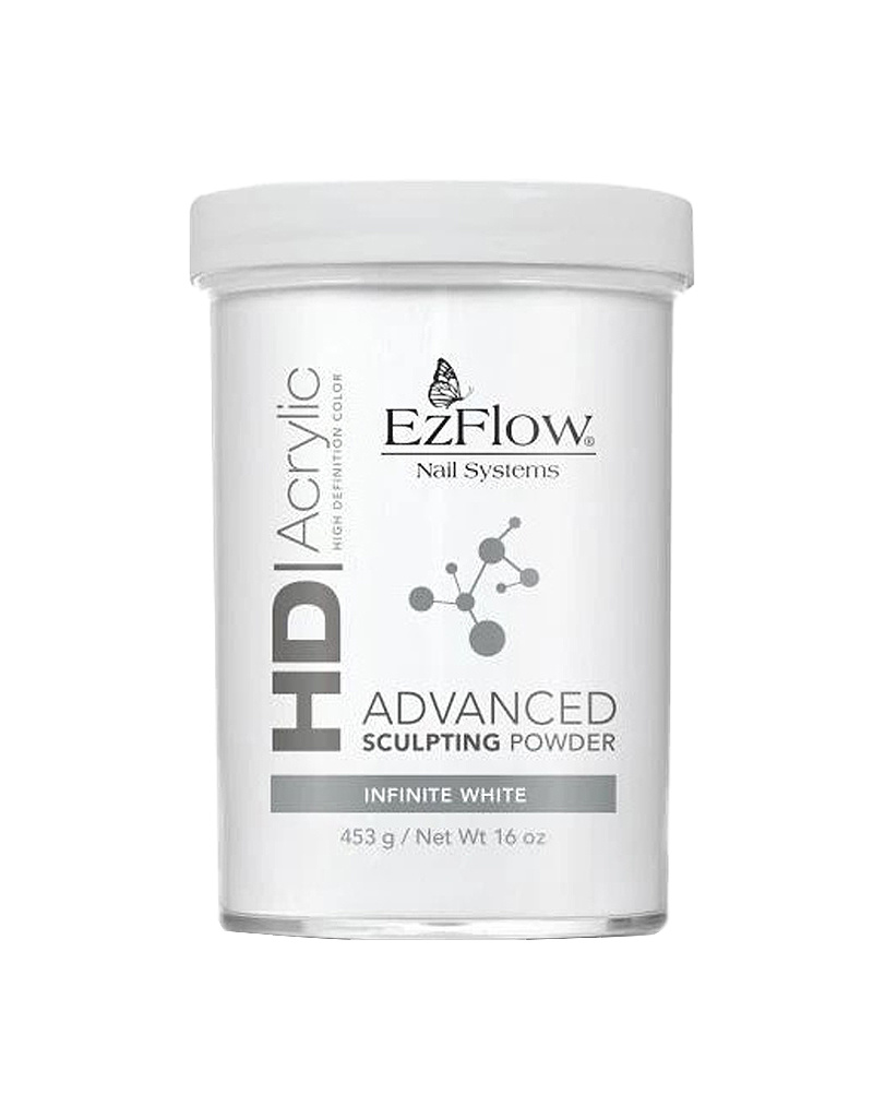 CODE EZFLOW | HD ACRYLIC POWDER - INFINITE WHITE (16 OZ)