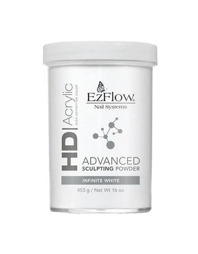 Ezflow - HD Acrylic Powder - Infinite White (16 oz)