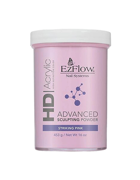 Ezflow - HD Acrylic Powder - Striking Pink (16 oz)