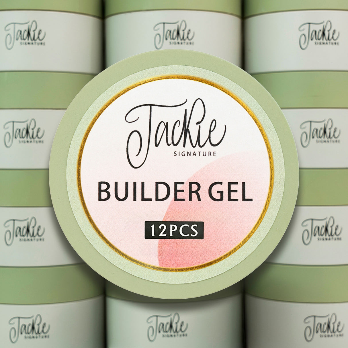 JACKIE SIGNATURE | BUILDER GEL JAR 30g | SET 12 COLORS