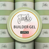 JACKIE SIGNATURE | BUILDER GEL JAR 30g | SET 12 COLORS