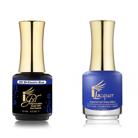 IGEL BEAUTY | GEL & LACQUER | DD069 ELECTRIC BLUE