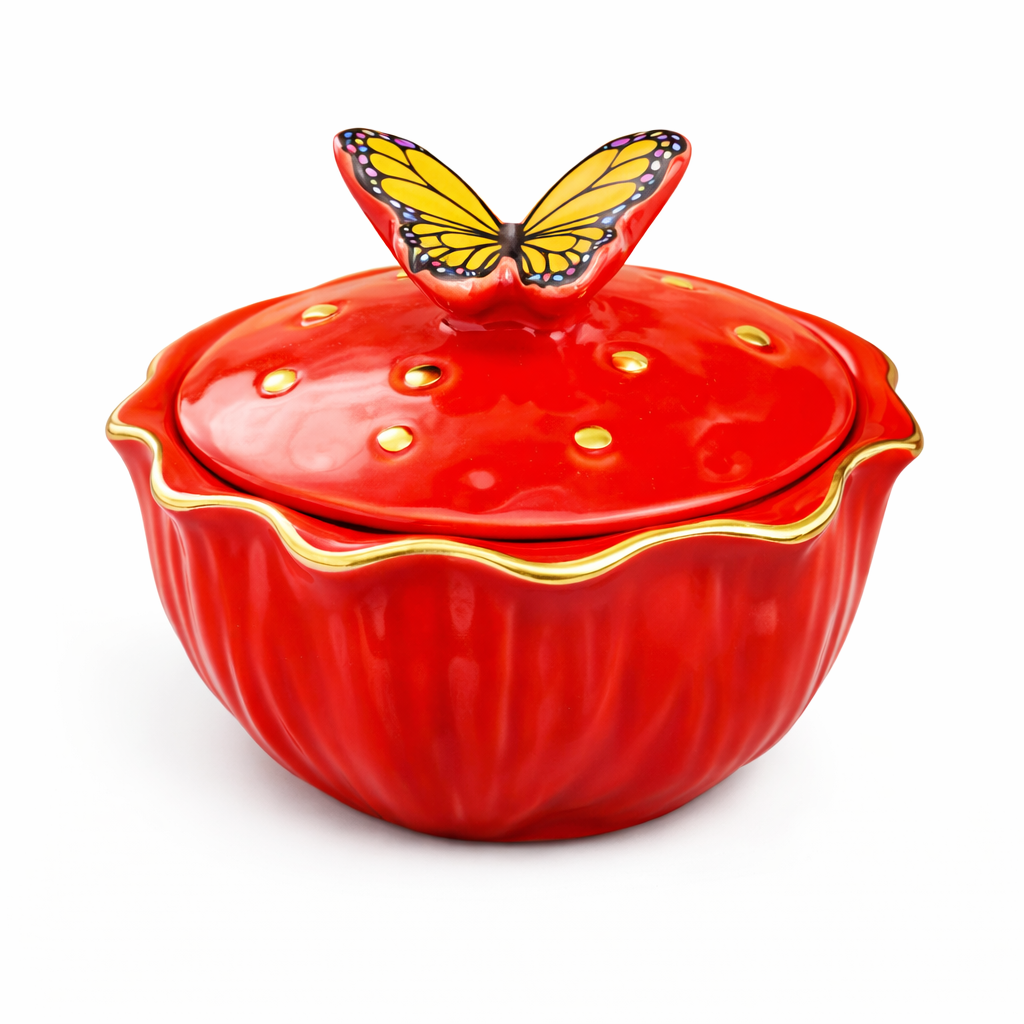 DAPPEN DISH | Ceramic Butterfly