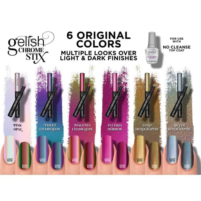 GELISH | CHROME STIX – Lucky Nail Supply