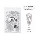JACKIE SIGNATURE | PREMIUM RHINESTONE | CLEAR CRYSTAL | 1,440 PCS | SS3-SS12