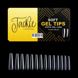 JACKIE SIGNATURE | SOFT GEL TIPS CLEAR | NATURAL