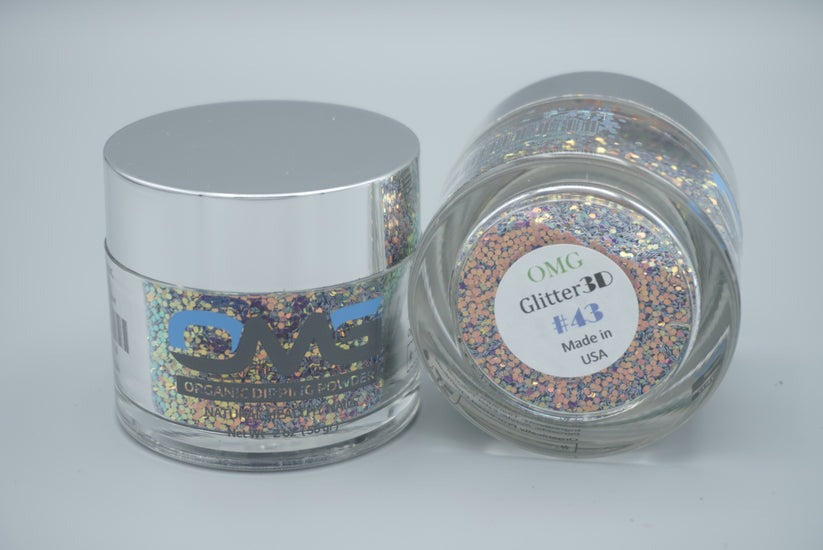 NAIL LOOSE 3D GLITTER JAR - #043