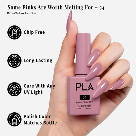 PLA | GEL POLISH | SOME PINKS ARE WORTH MELTING FOR - 54