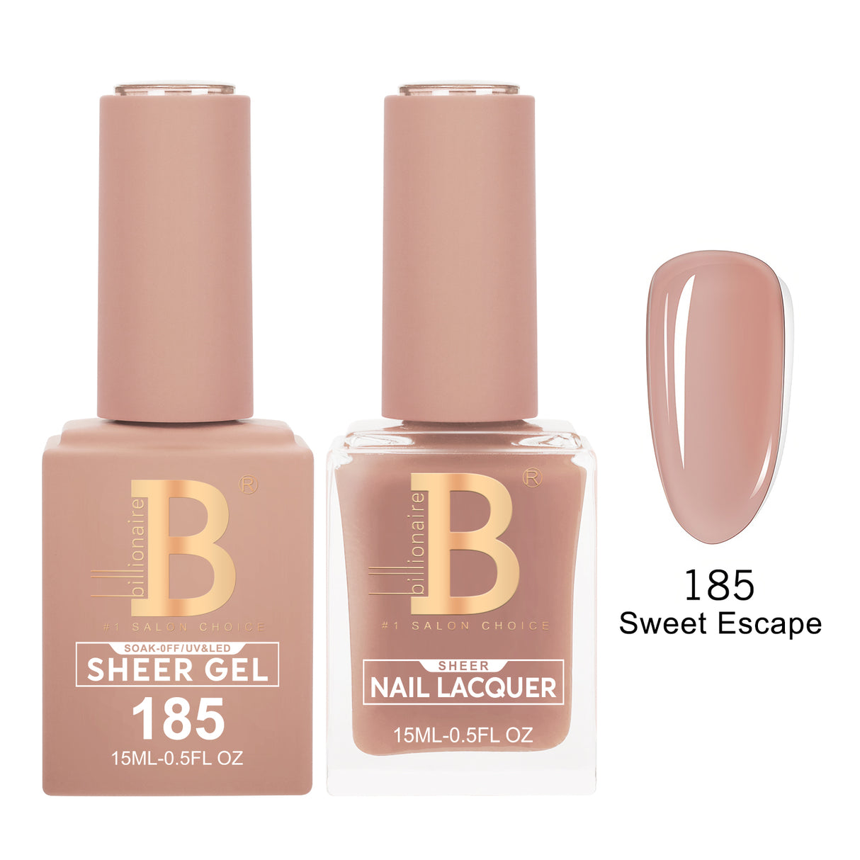 BILLIONAIRE | GEL & LACQUER | IMPERIAL 185 - SWEET ESCAPE