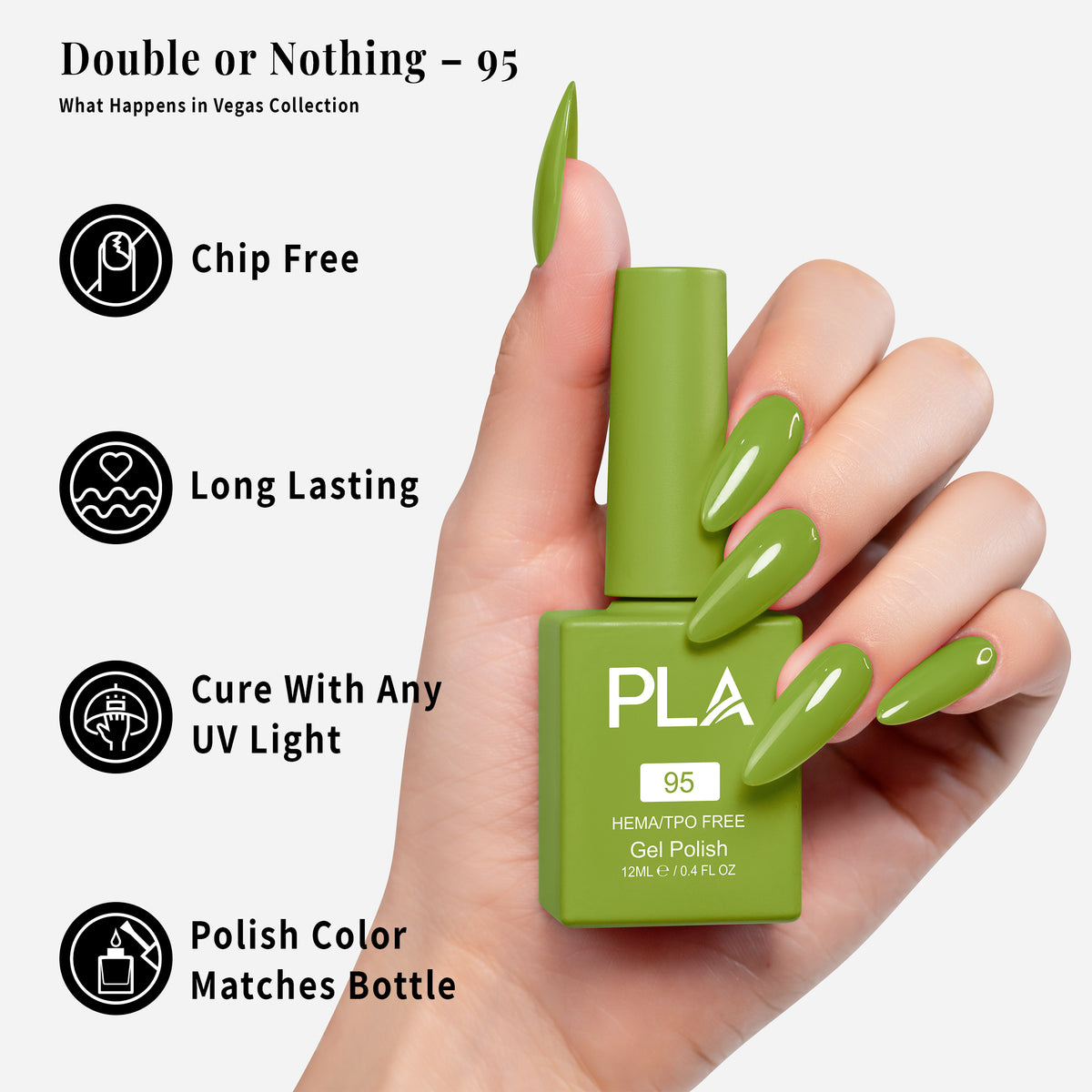 PLA | GEL POLISH | DOUBLE OR NOTHING - 95