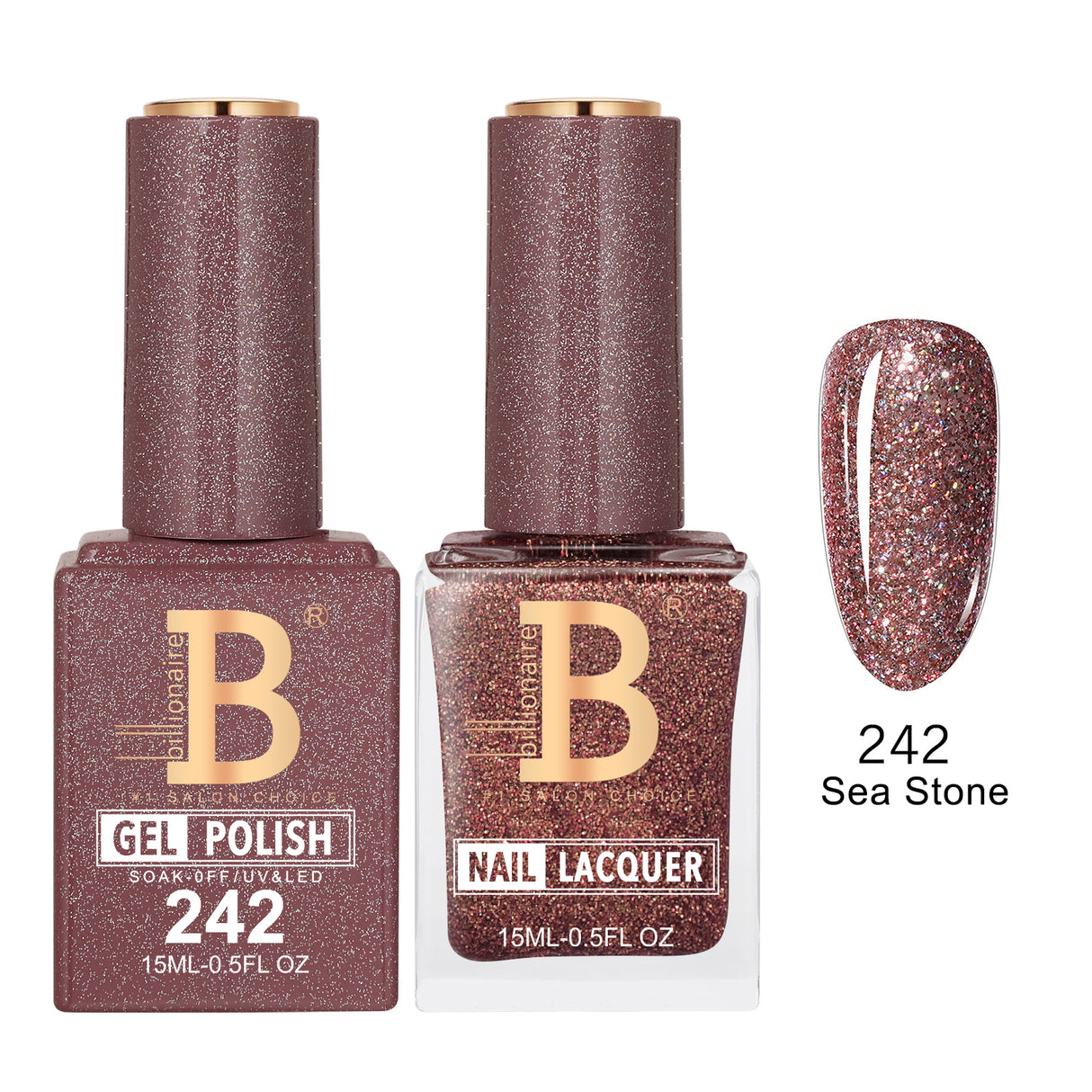 BILLIONAIRE | GEL & LACQUER | IMPERIAL 242 - SEA STONE