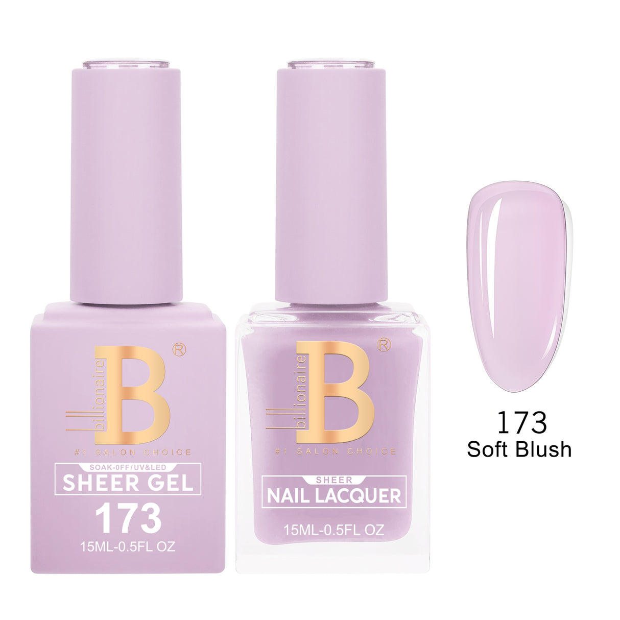 BILLIONAIRE | GEL & LACQUER | IMPERIAL 173 - SOFT BLUSH
