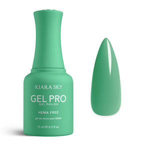 Kiara Sky - Gel Pro HEMA Free Gel Polish - Volume 2 - 051 - 100 - 079 - So Inspire-Green