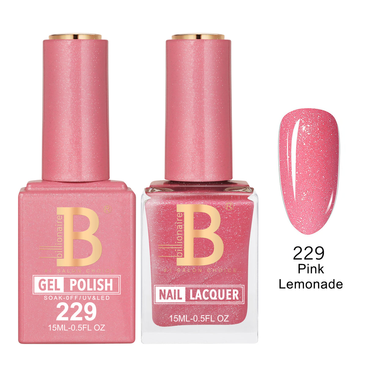 BILLIONAIRE | GEL & LACQUER | IMPERIAL 229 - PINK LEMONADE