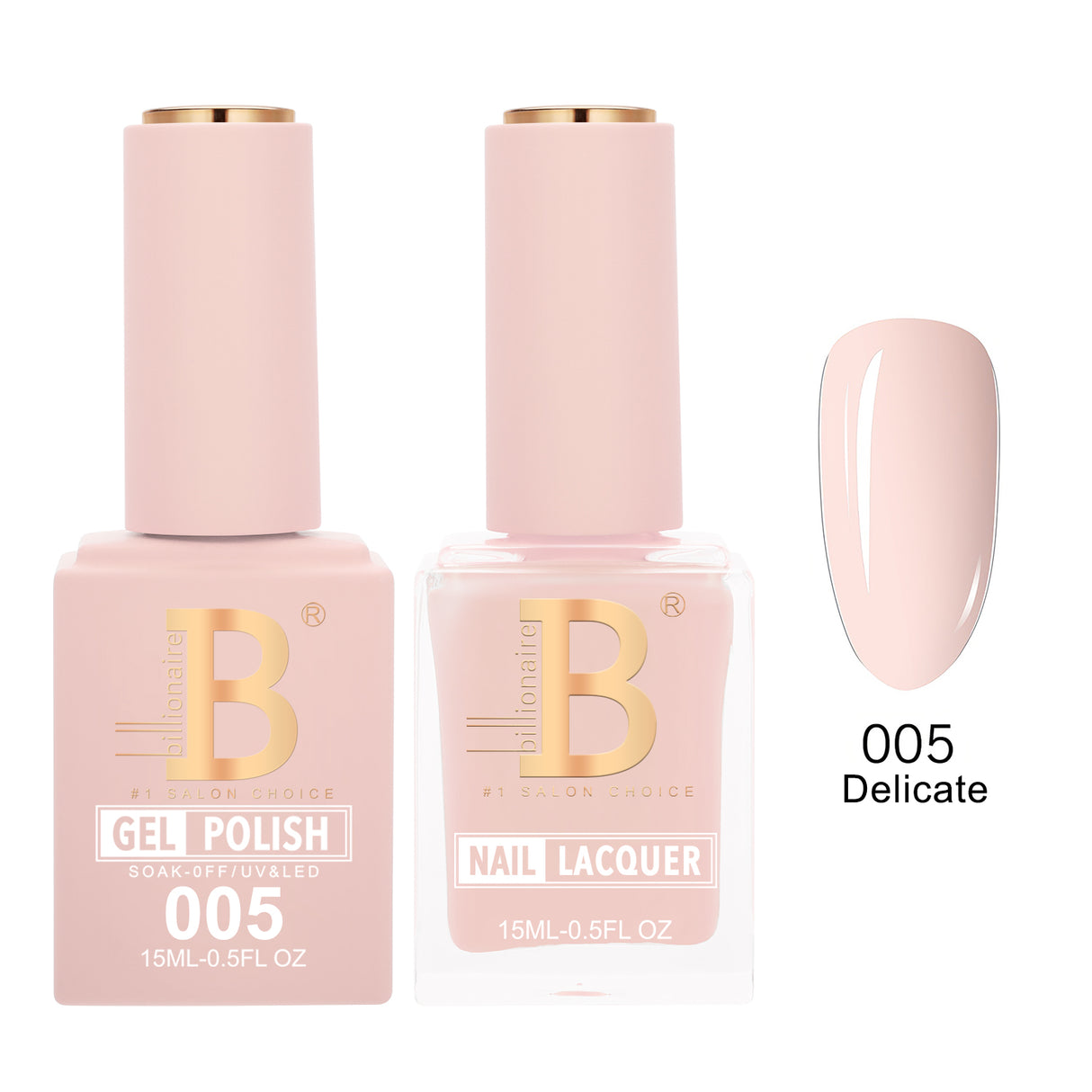 BILLIONAIRE | GEL & LACQUER | IMPERIAL 005 - DELICATE