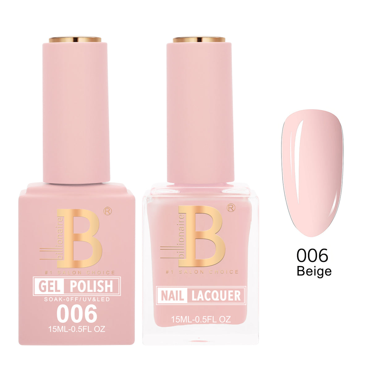 BILLIONAIRE | GEL & LACQUER | IMPERIAL 006 - BEIGE