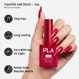 PLA | GEL POLISH | LIPSTICK AND HEELS - 299