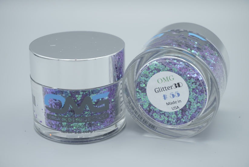 NAIL LOOSE 3D GLITTER JAR - #055