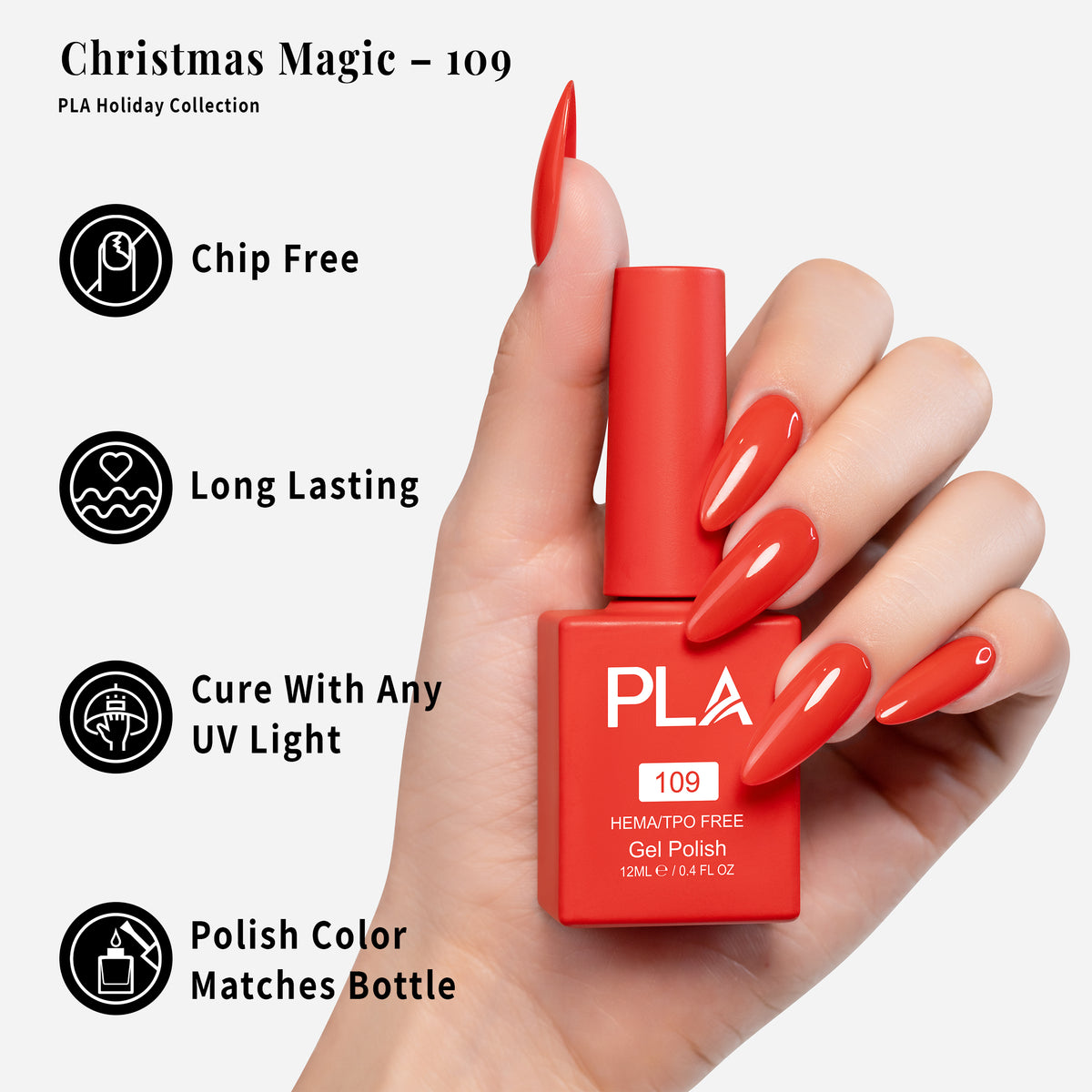 PLA | GEL POLISH | CHRISTMAS MAGIC - 109