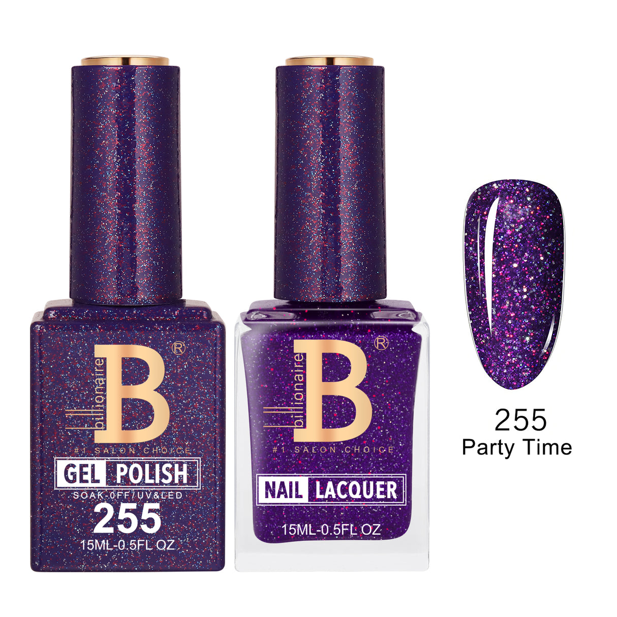 BILLIONAIRE | GEL & LACQUER | IMPERIAL 255 - PARTY TIME