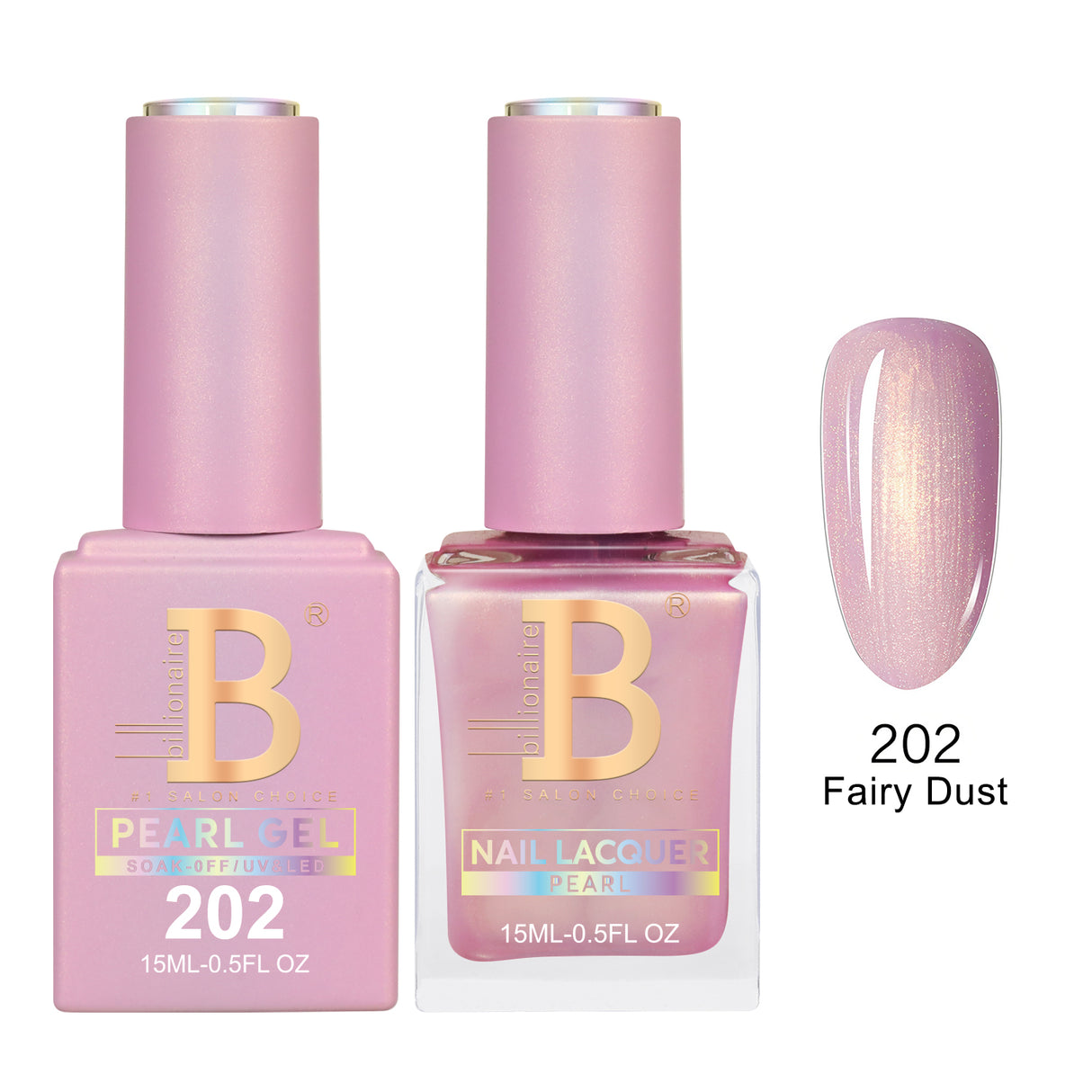 BILLIONAIRE | GEL & LACQUER | IMPERIAL 202 - FAIRY DUST