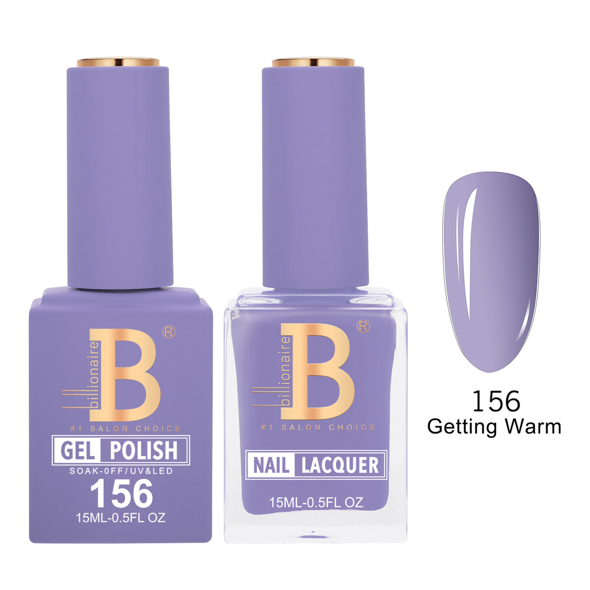 BILLIONAIRE | GEL & LACQUER | IMPERIAL 156 - GETTING WARM