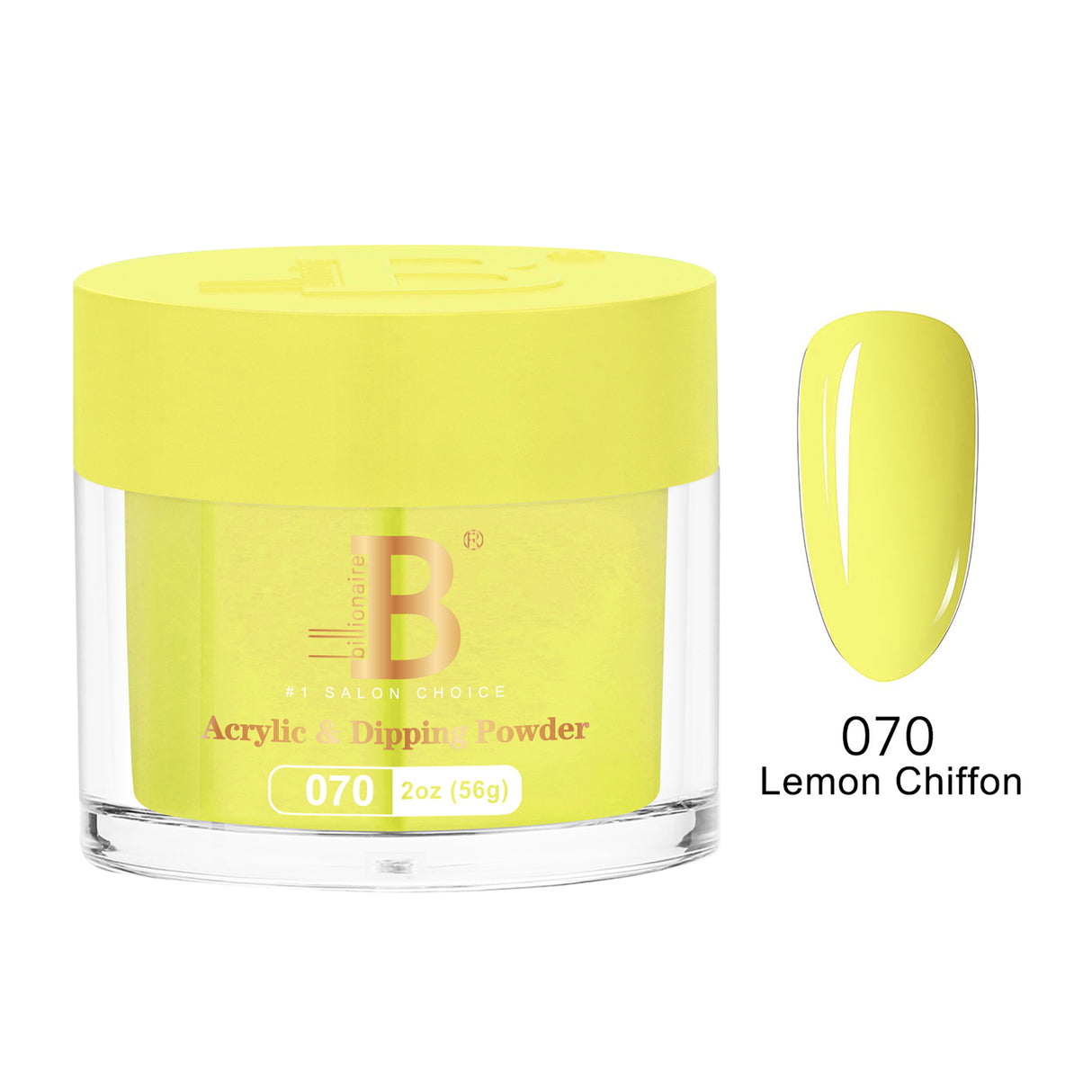 BILLIONAIRE | POWDER | IMPERIAL 070 - LEMON CHIFFON