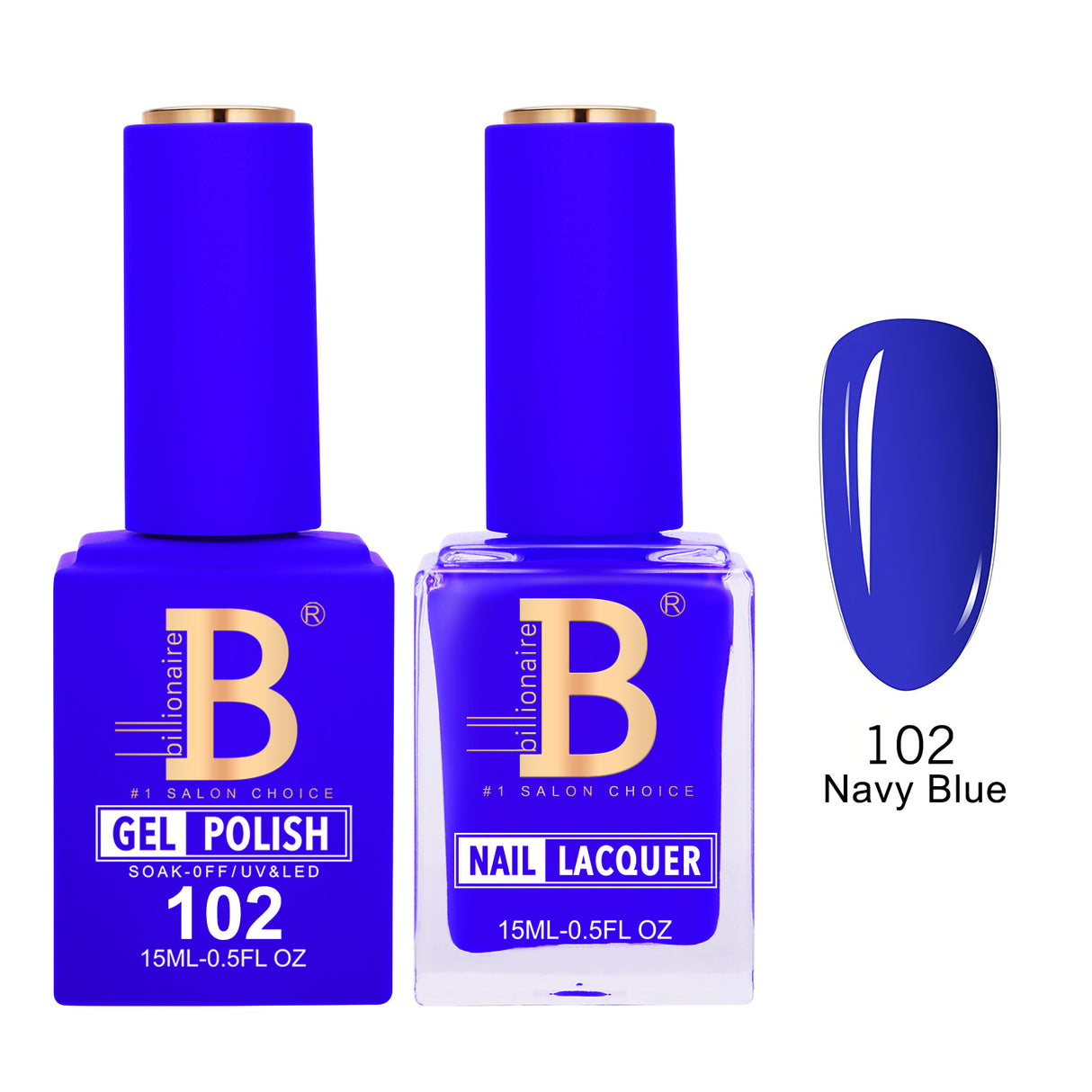 BILLIONAIRE | GEL & LACQUER | IMPERIAL 102 - NAVY BLUE