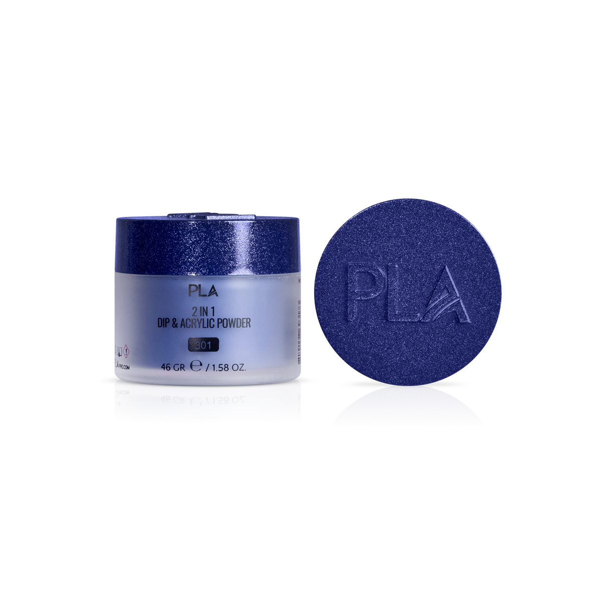 PLA | ACRYLIC & DIP POWDER | HEART OF THE OCEAN - 301