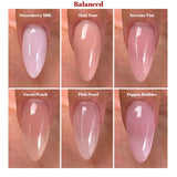 NOT POLISH - THICKIE GEL RUBBER BASE - TG05 STRAWBERRY MILK - 0.5 OZ