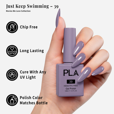 PLA | GEL POLISH | JUST KEEP SWIMMING - 39