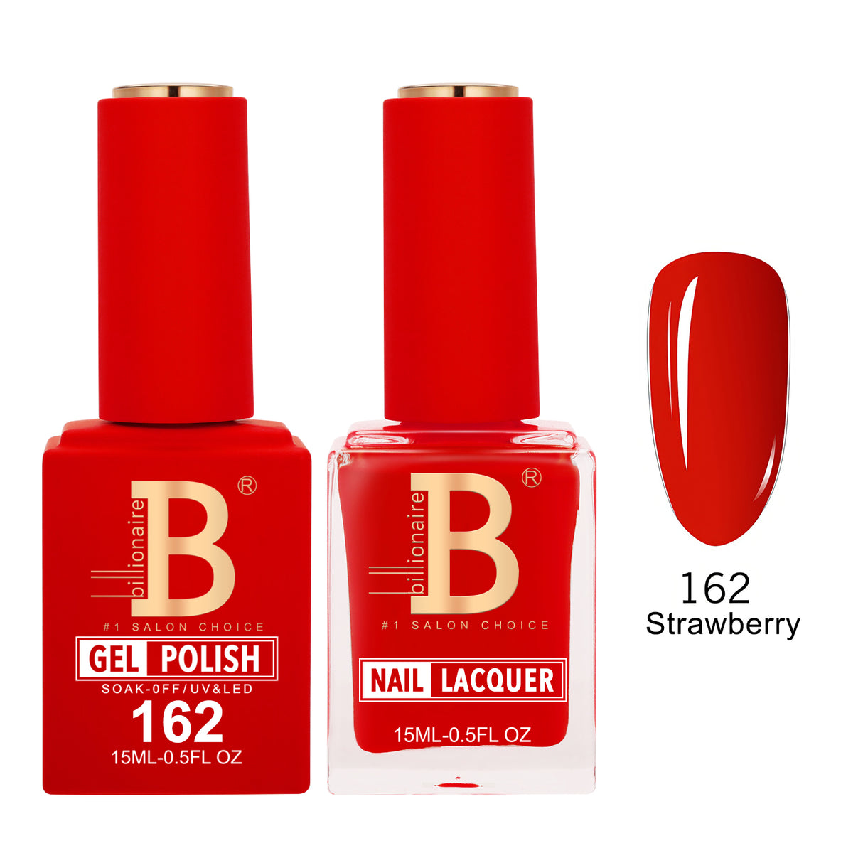 BILLIONAIRE | GEL & LACQUER | IMPERIAL 162 - STRAWBERRY
